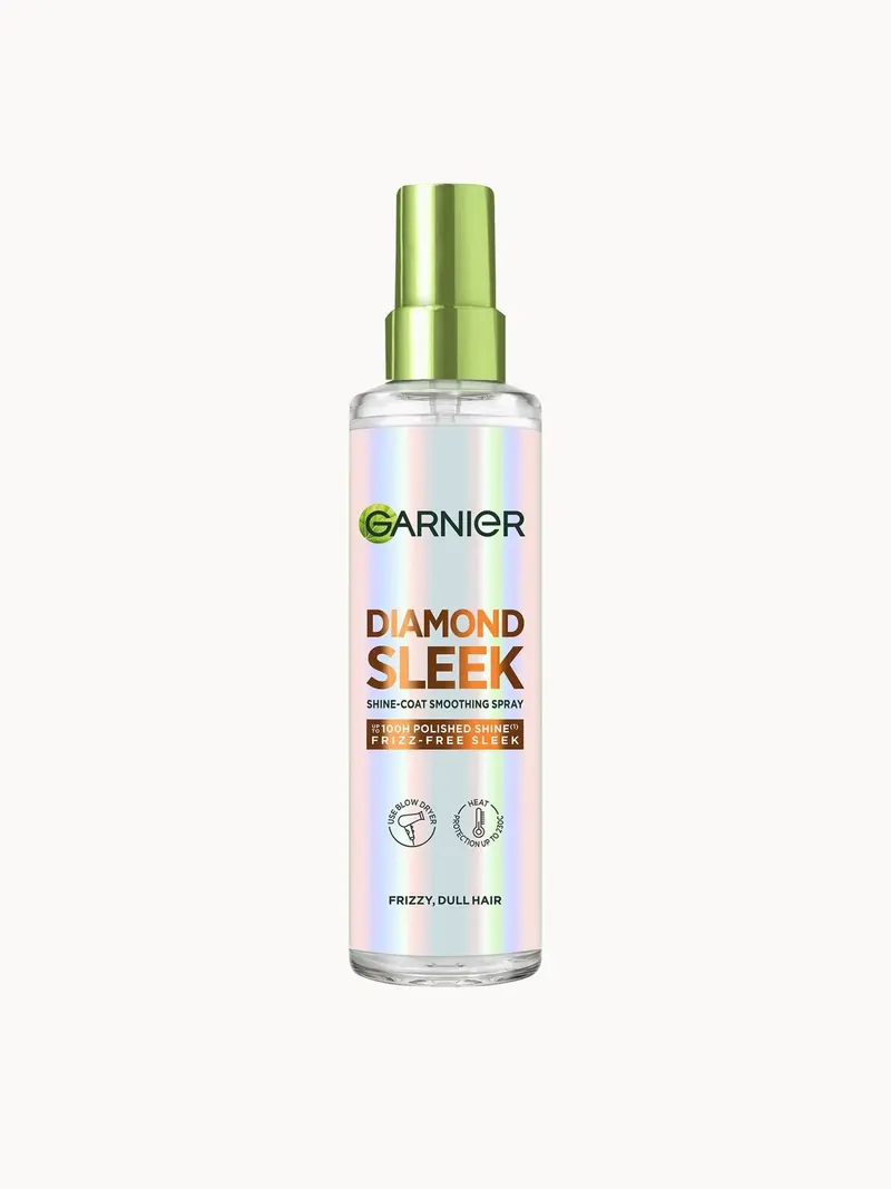 Garnier Keratin Sleek Diamond Spray 150ml Garnier — embalagem e produto
