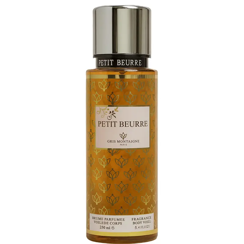 Gris Montaigne Brume Petit Beurre Perfume — embalagem e produto
