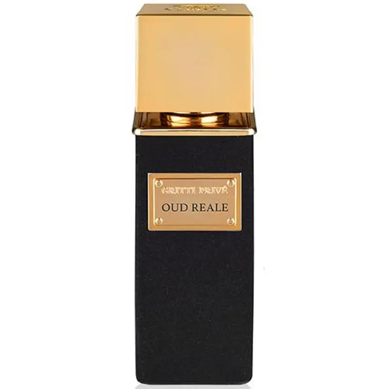 GRITTI Privé Oud Reale Perfume — embalagem e produto