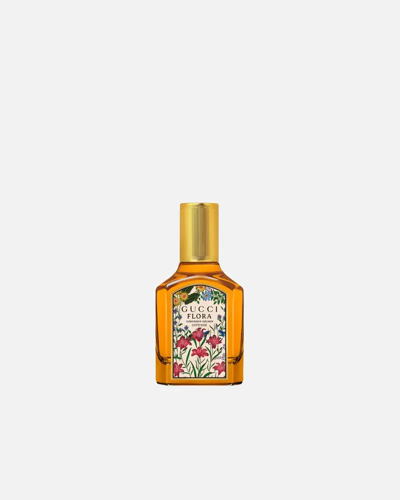 Gucci Flora by Gucci Gorgeous Orchid Intense Eau de Parfum Gucci — embalagem e produto