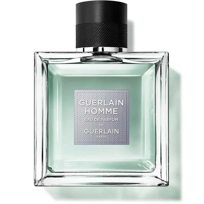 Guerlain Homme Eau de Parfum — embalagem e produto
