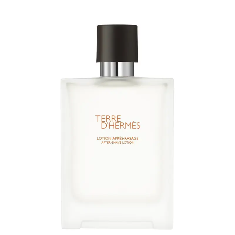 HERMÈS Terre d’Hermès Lotion Aftershave — embalagem e produto