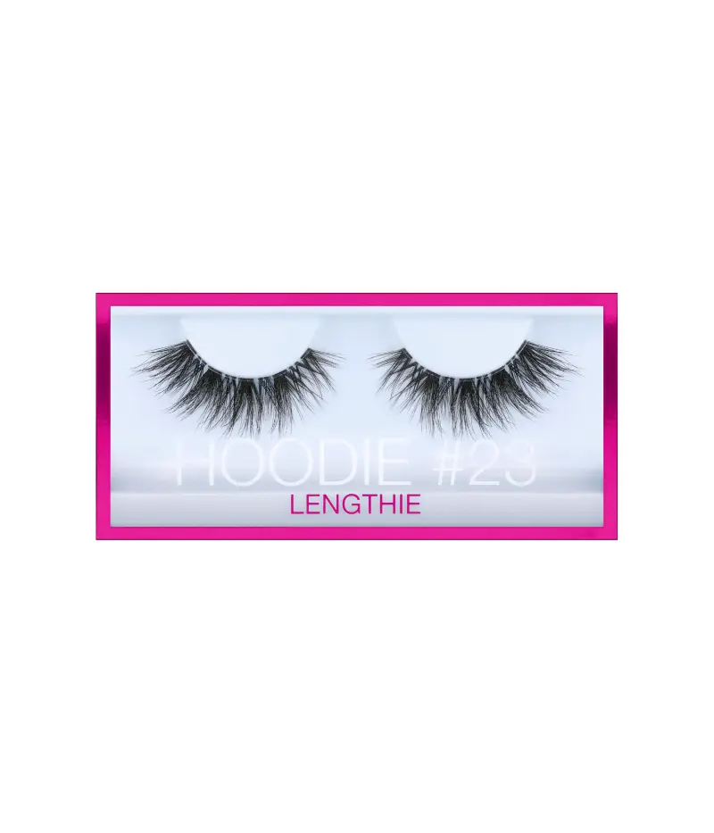Hoodie False Lashes Huda Beauty — embalagem e produto