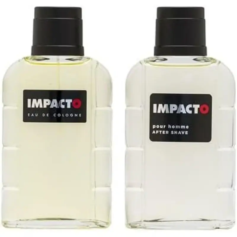 Impacto Classic pour Homme Gift Set — embalagem e produto