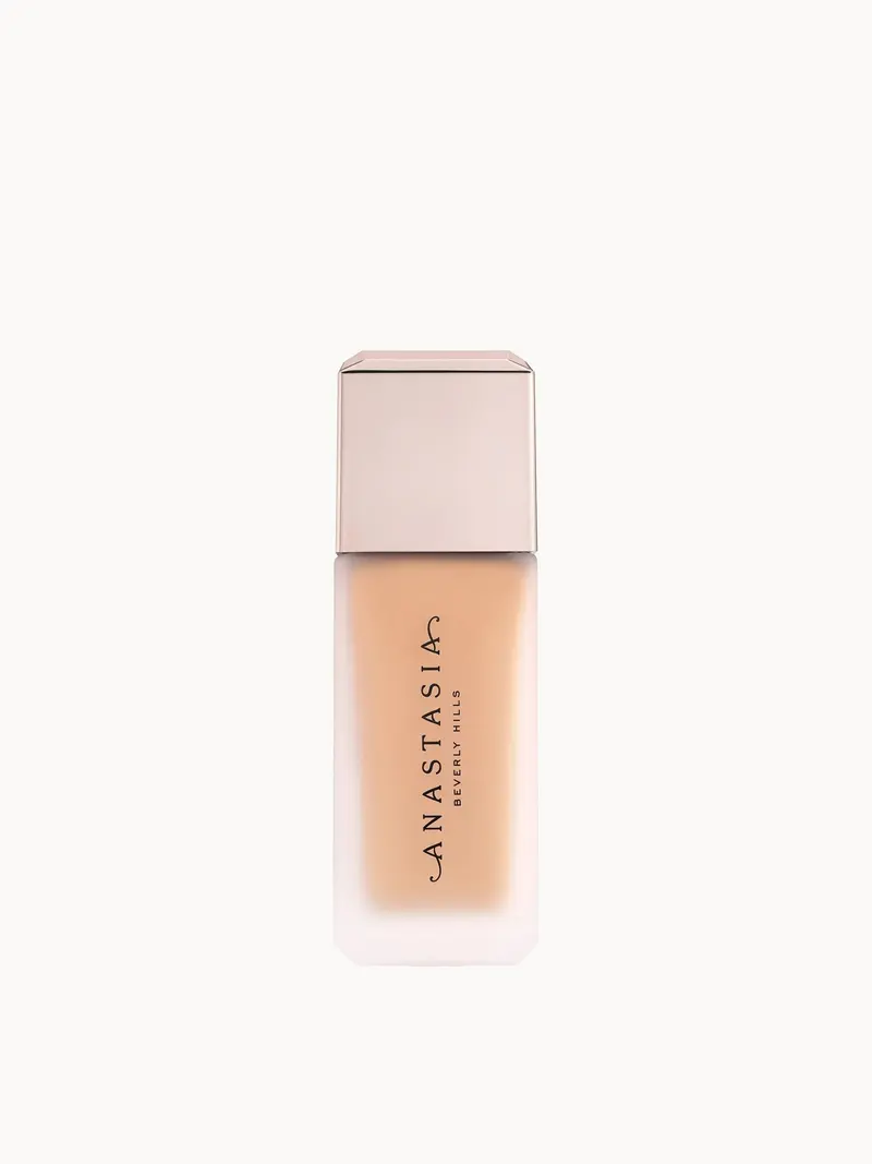 Impeccable Blurring Second-Skin Matte Foundation Anastasia Beverly Hills — embalagem e produto