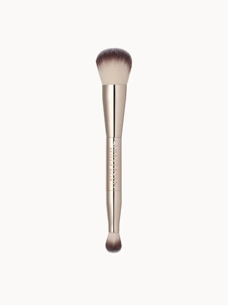 Impeccable Foundation & Face Brush Anastasia Beverly Hills — embalagem e produto