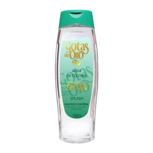 Instituto Español Gotas de Oro Sport Eau de Cologne — embalagem e produto