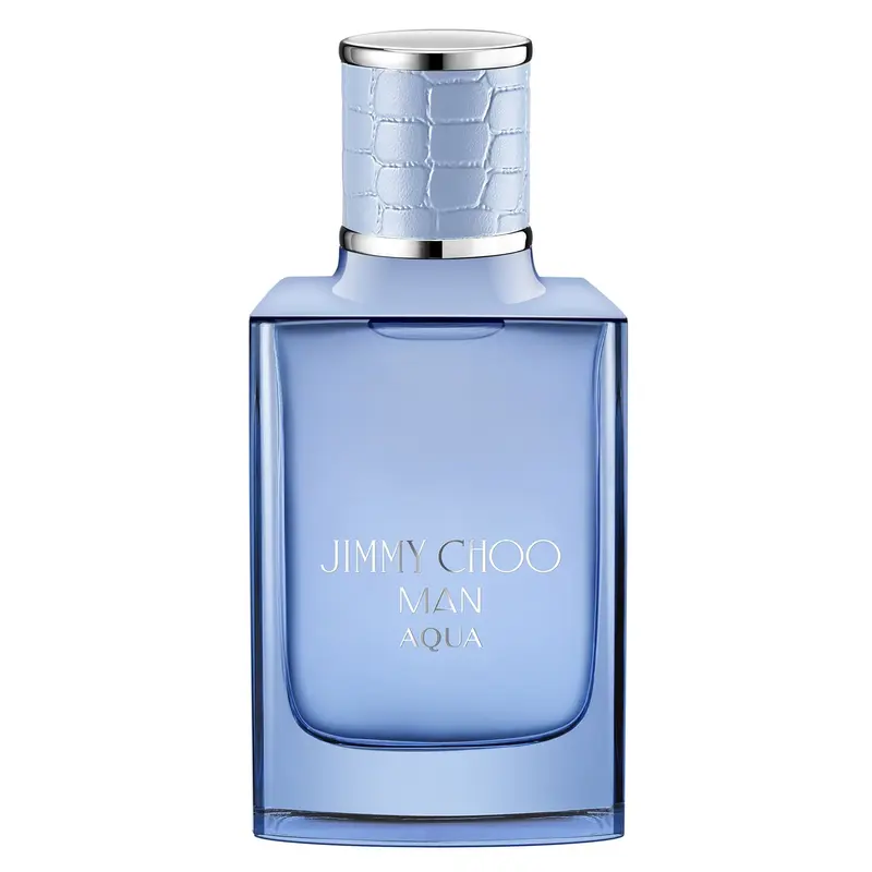 Jimmy Choo Man Aqua Eau de toilette — embalagem e produto