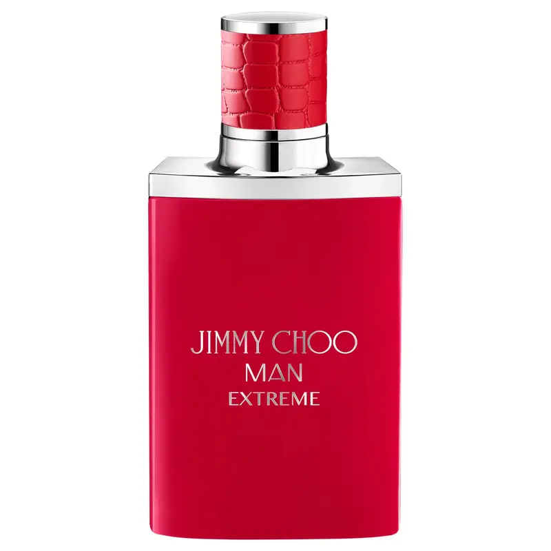 Jimmy Choo Man Extreme Eau de Parfum — embalagem e produto