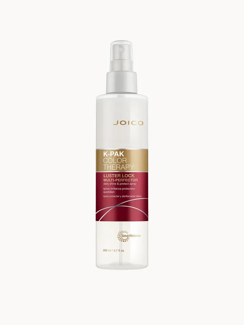 Joico K-Pak Color Therapy Luster Lock Multi-Perfector Daily Shine and Protect Spray 50ml Joico — embalagem e produto