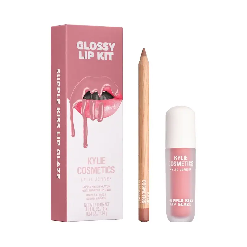 KYLIE COSMETICS Glossy Lip Kit Kylie Cosmetics — embalagem e produto