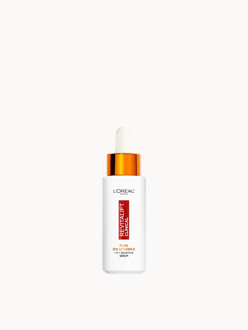 L'Oréal Paris Revitalift Clinical 12% Pure Vitamin C Brightening Serum 30ml L'Oréal Paris — embalagem e produto