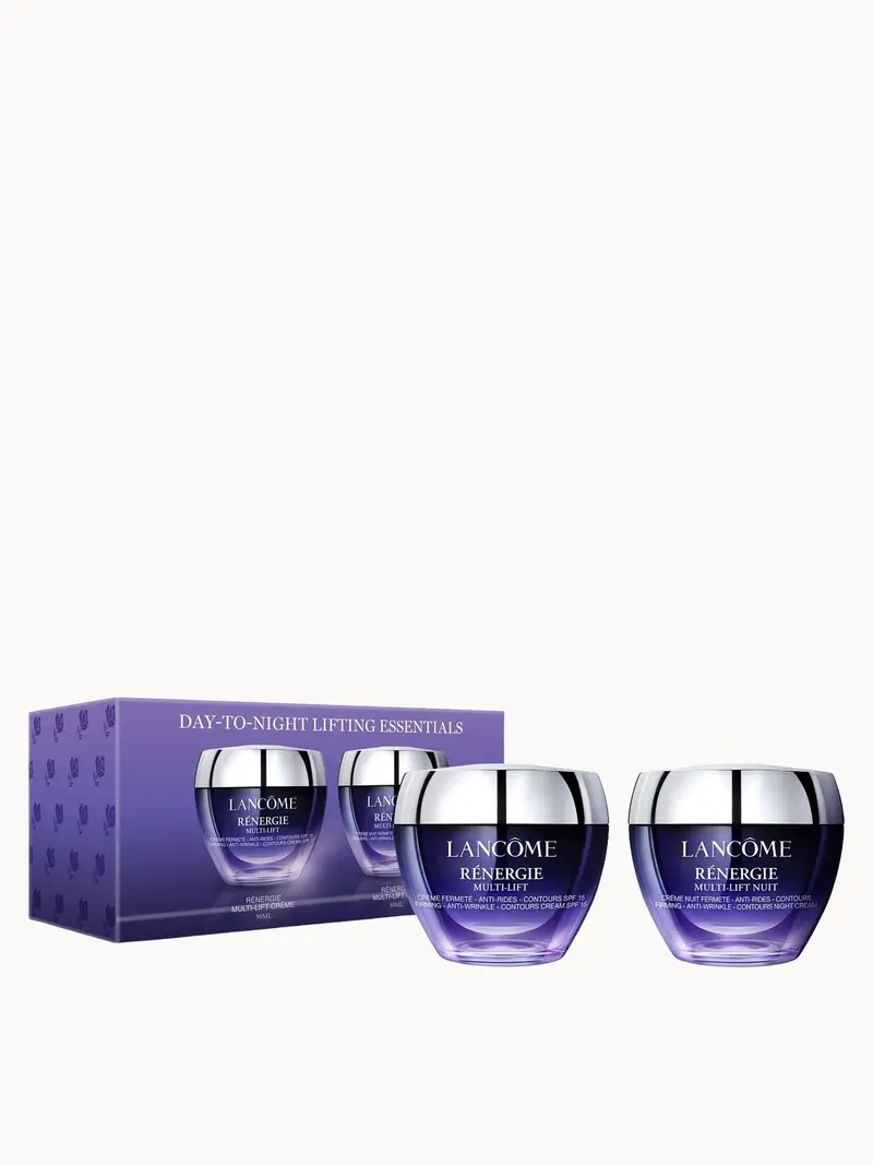 Lancôme Renergie Multi-Lift Duo Gift Set Lancôme — embalagem e produto