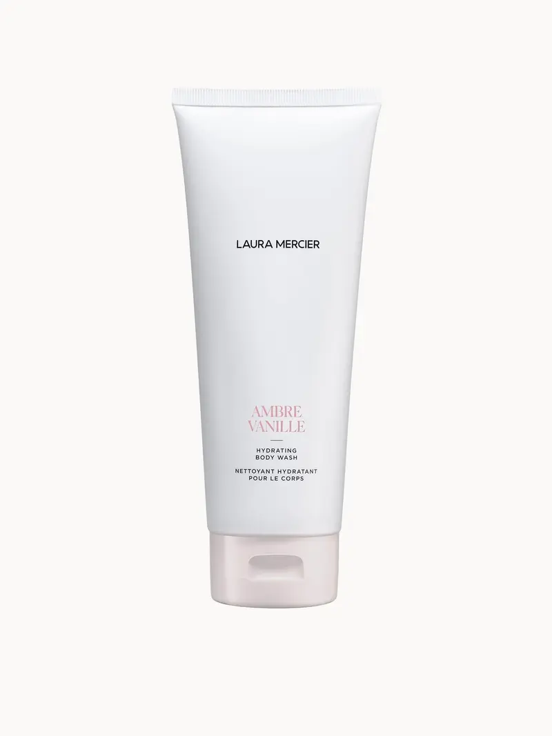 Laura Mercier Ambre Vanille Hydrating Body Wash 200ml Laura Mercier — embalagem e produto