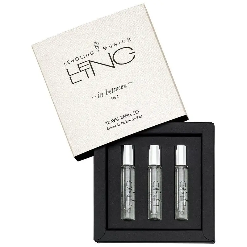 Lengling Munich No 4 - In Between Perfume — embalagem e produto