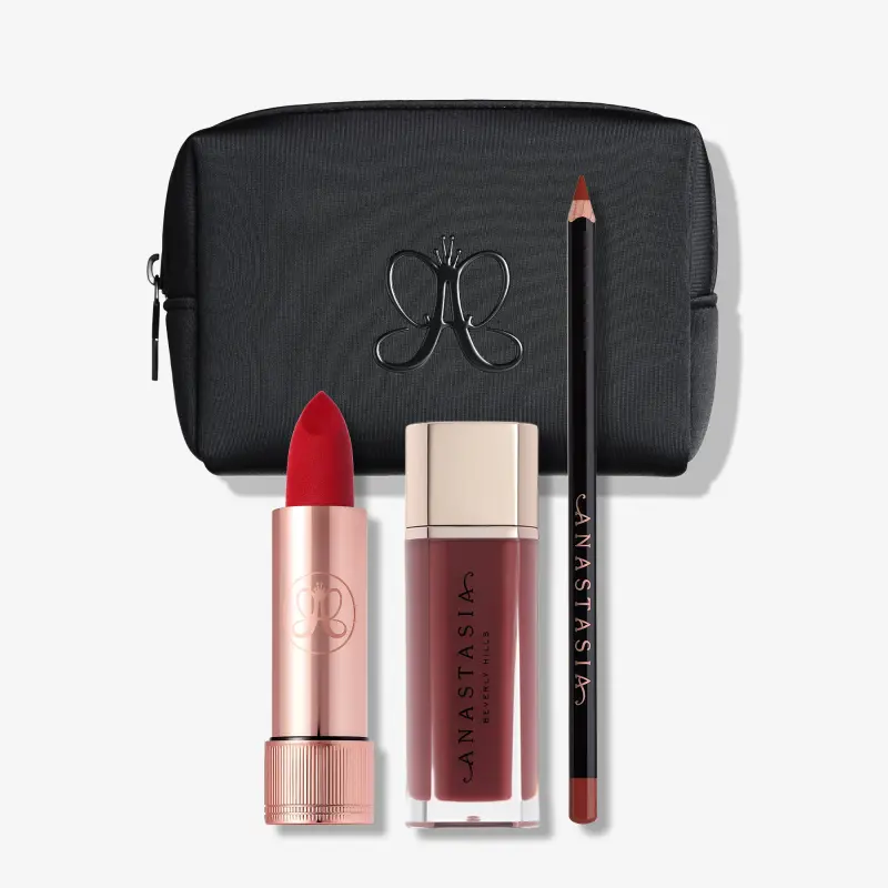 Love at First Swipe Trio Anastasia Beverly Hills — embalagem e produto
