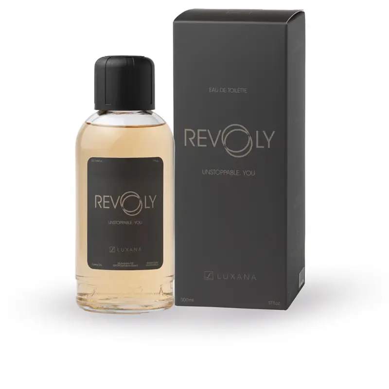 Luxana REVOLY edt vapo Eau de toilette — embalagem e produto