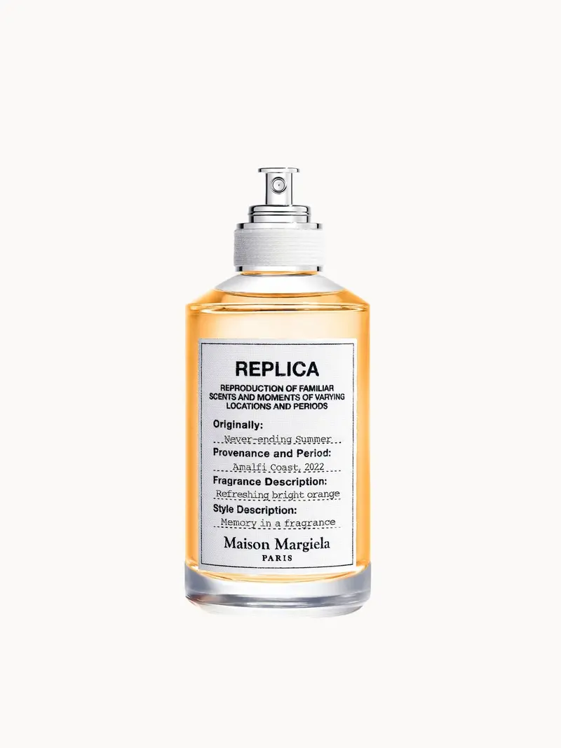 Maison Margiela REPLICA Never Ending Summer Eau de Toilette 100ml Maison Margiela — embalagem e produto