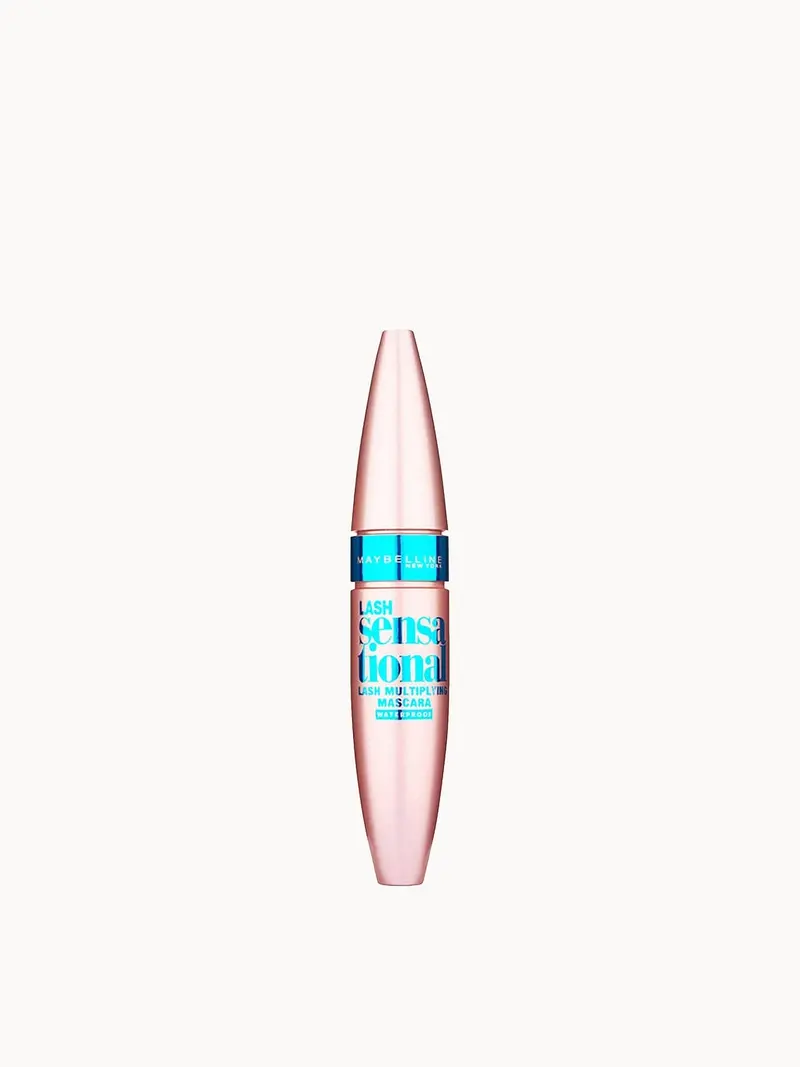 Maybelline Lash Sensational Waterproof Mascara - Black Maybelline — embalagem e produto