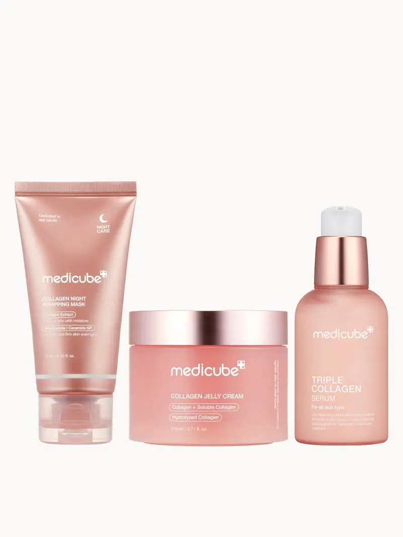 Medicube Collagen Routine Medicube — embalagem e produto
