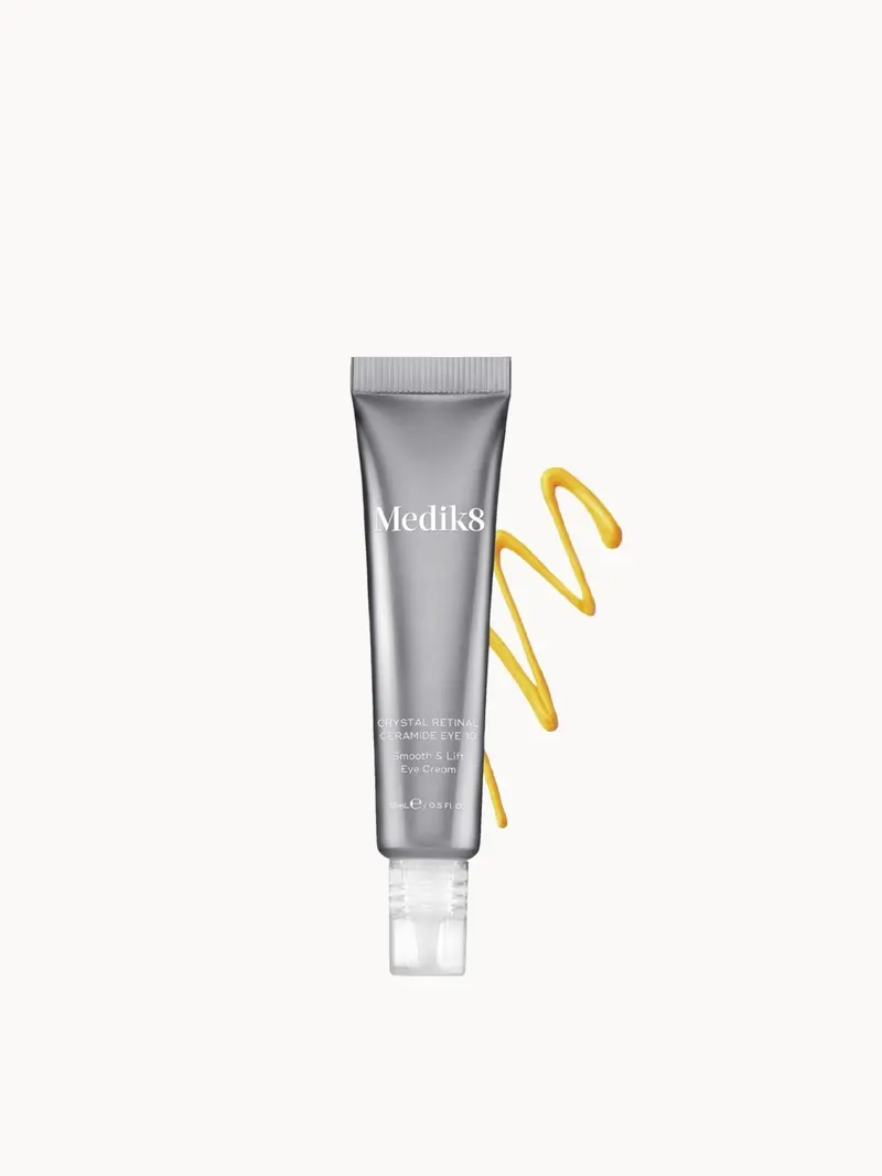 Medik8 Crystal Retinal Ceramide Eye 10 15ml Medik8 — embalagem e produto