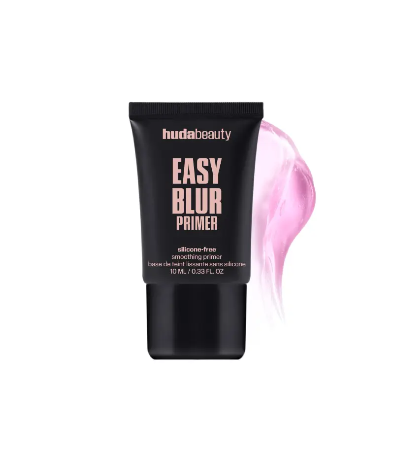 Mini Easy Blur Primer Huda Beauty — embalagem e produto