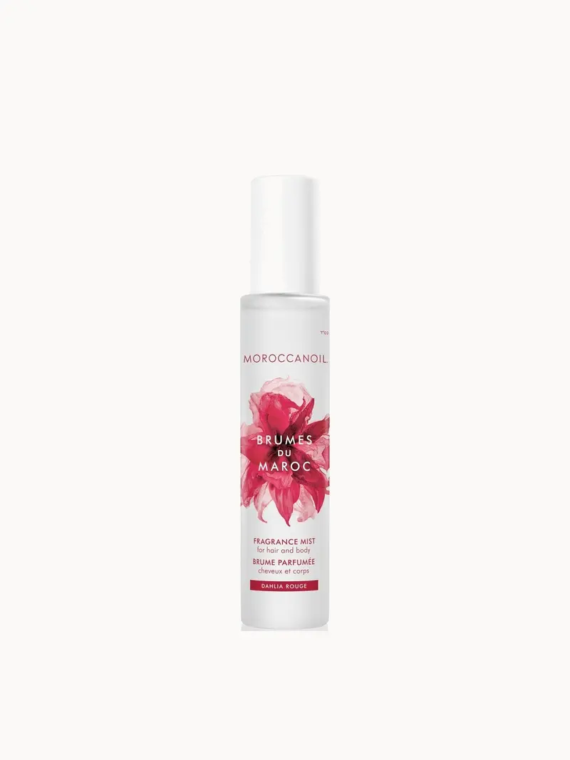 Moroccanoil Hair & Body Fragrance Mist - Dahlia Rouge 100ml Moroccanoil — embalagem e produto