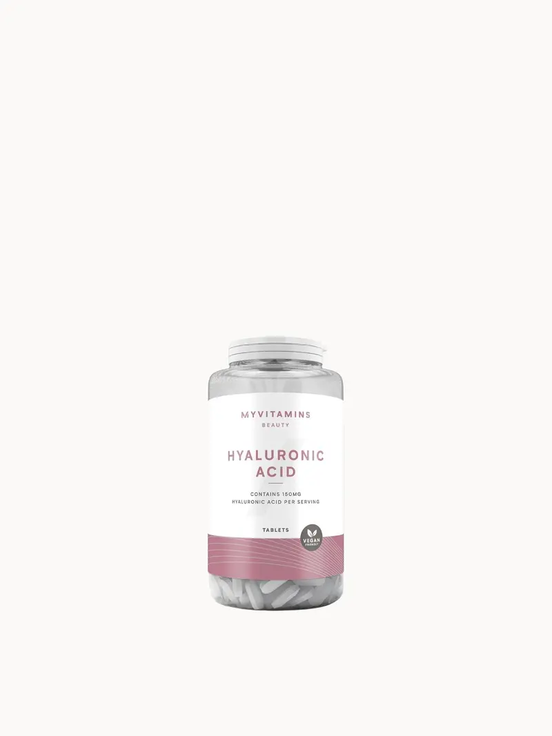 Myvitamins Hyaluronic Acid Myvitamins — embalagem e produto