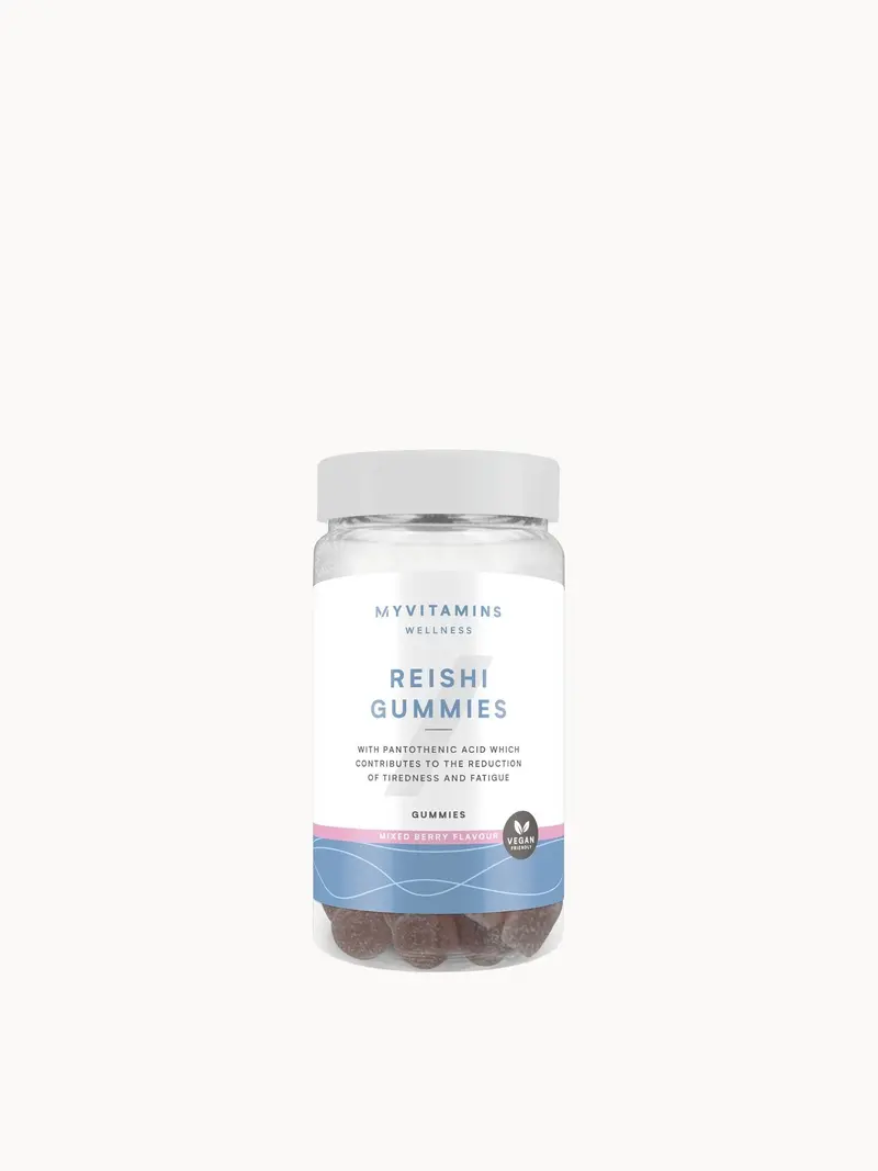 Myvitamins Mushroom Gummies Myvitamins — embalagem e produto
