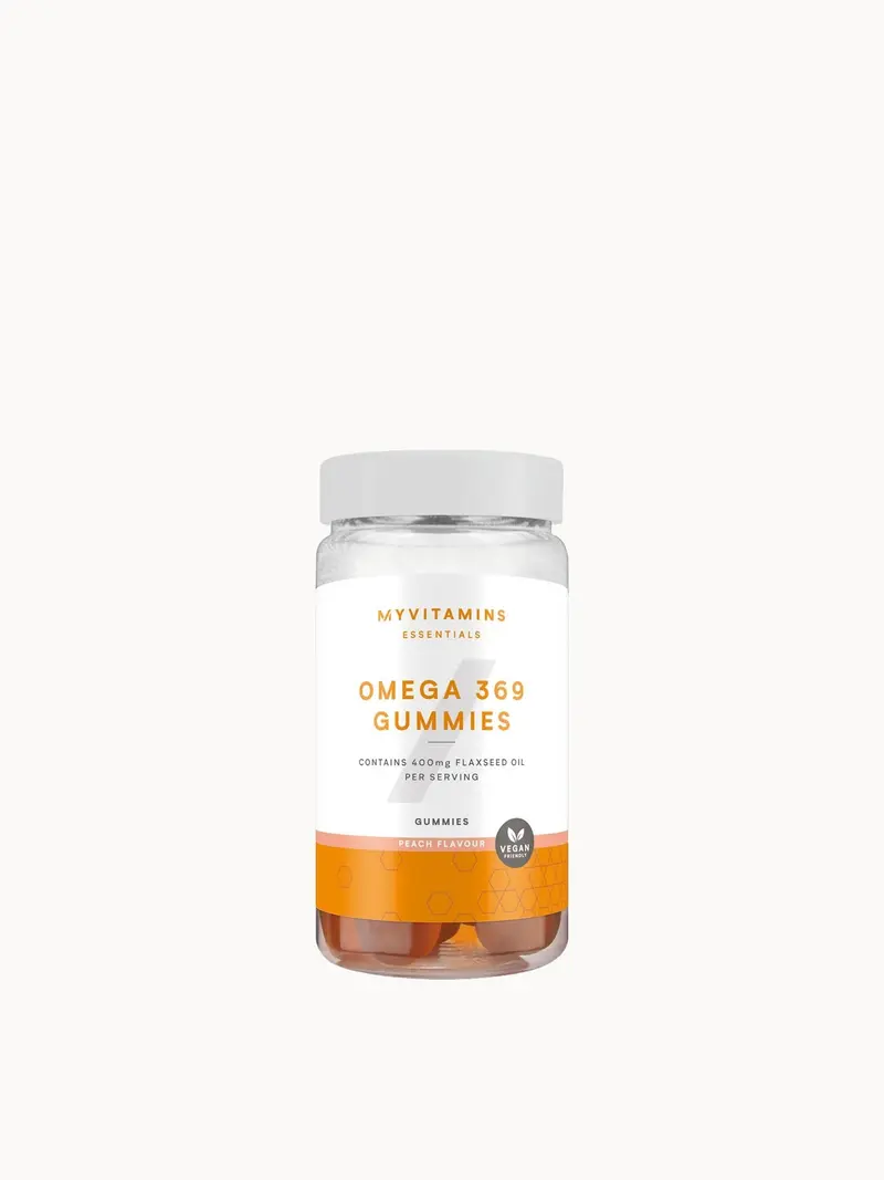 Myvitamins Omega 3,6,9 Gummies Myvitamins — embalagem e produto
