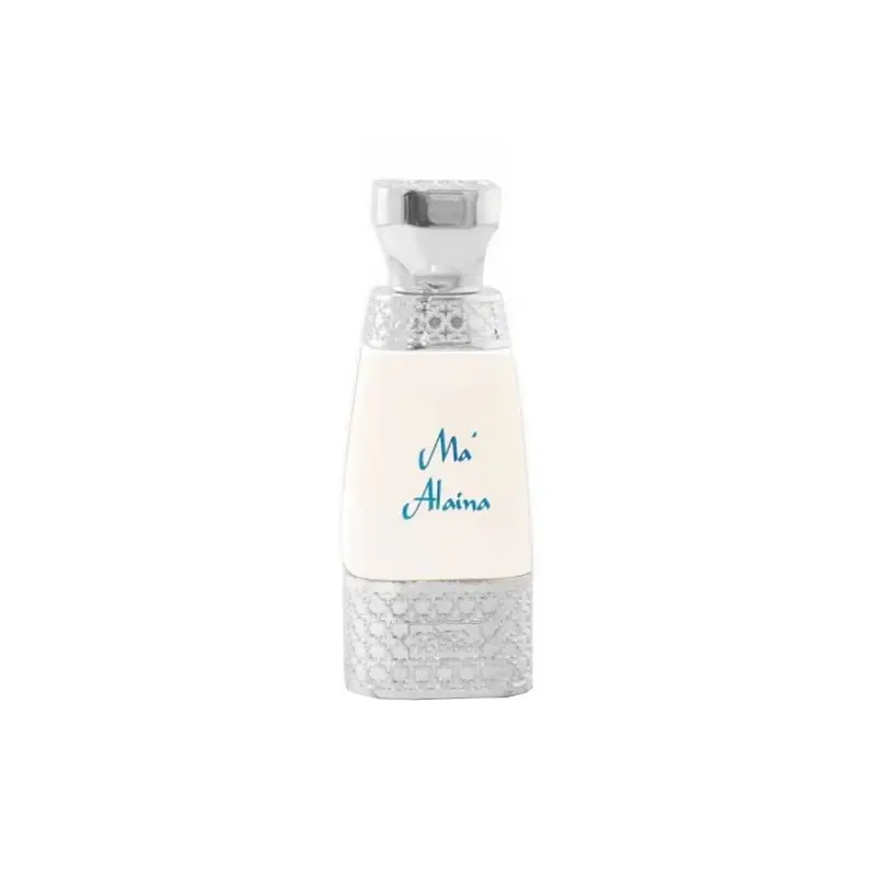 nabeel Ma’ Alaina Oil Perfume — embalagem e produto