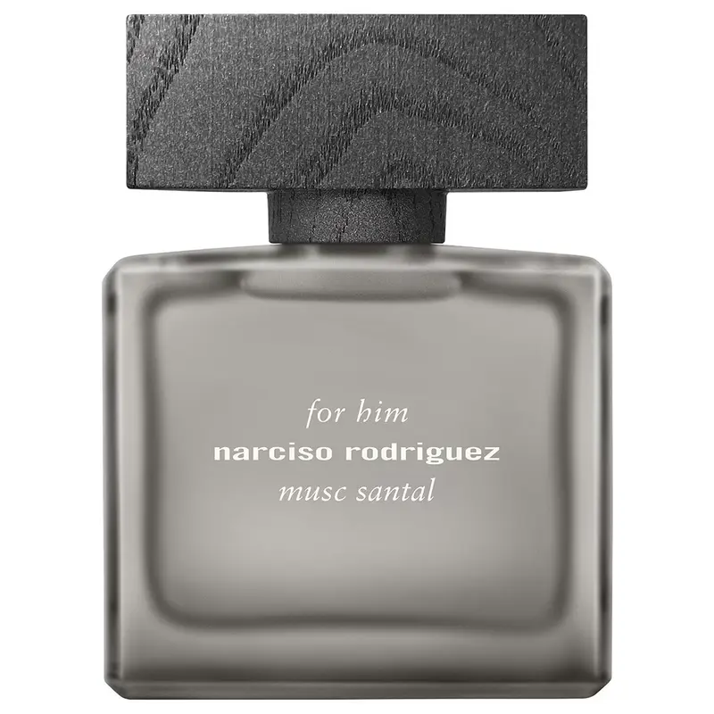 Narciso Rodriguez for him Musc Santal Intense Eau de Parfum — embalagem e produto