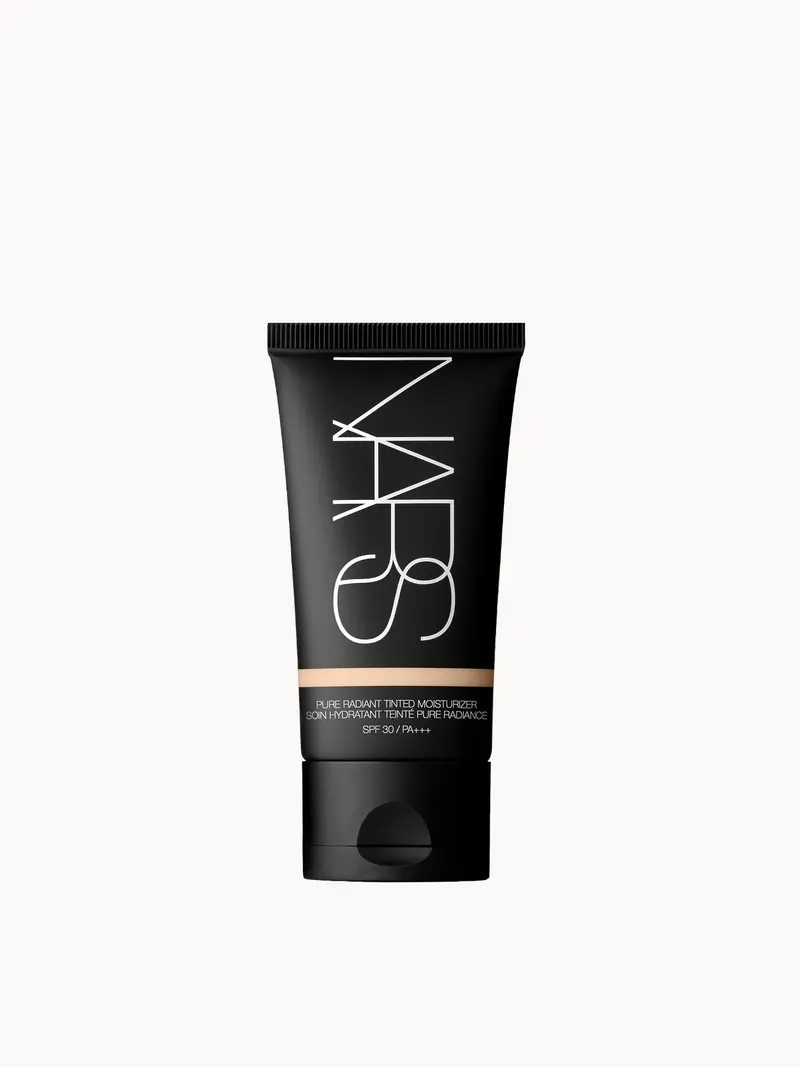 NARS Pure Radiant Tinted Moisturiser SPF30/PA NARS — embalagem e produto