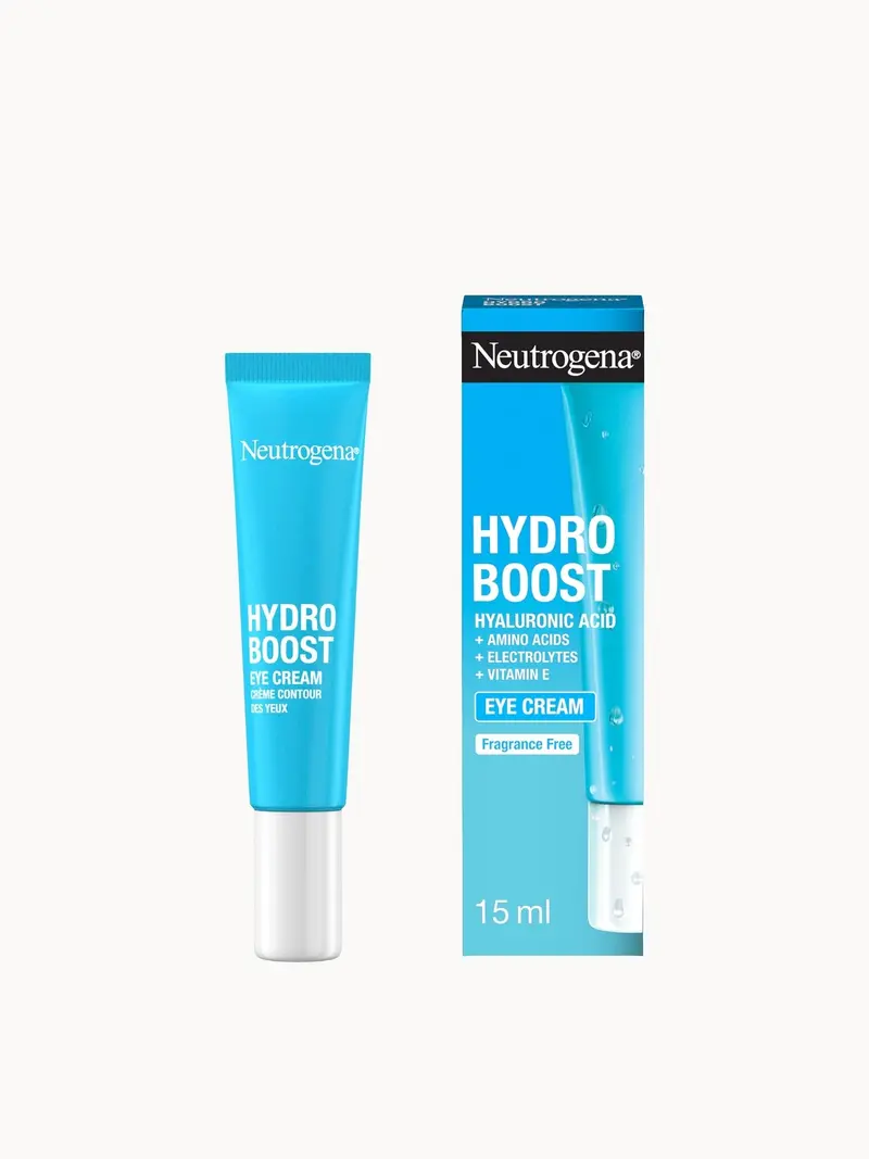 Neutrogena Hydro Boost Eye Awakening Eye Cream for Dry and Tired Eyes 15ml Neutrogena — embalagem e produto