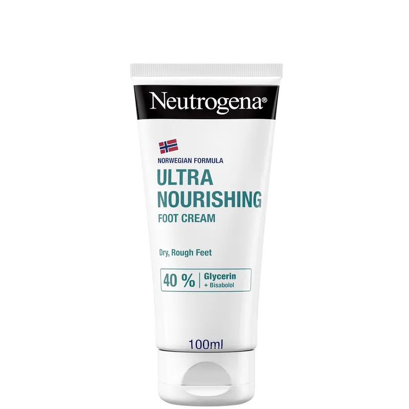 Neutrogena Norwegian Formula Nourishing Foot Cream for Dry/Damaged Feet 100ml Neutrogena — embalagem e produto