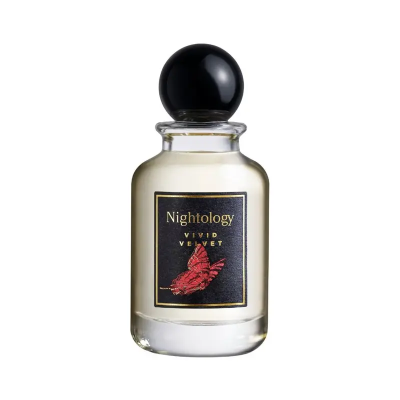 Nightology Vivid Velvet Eau de Parfum — embalagem e produto