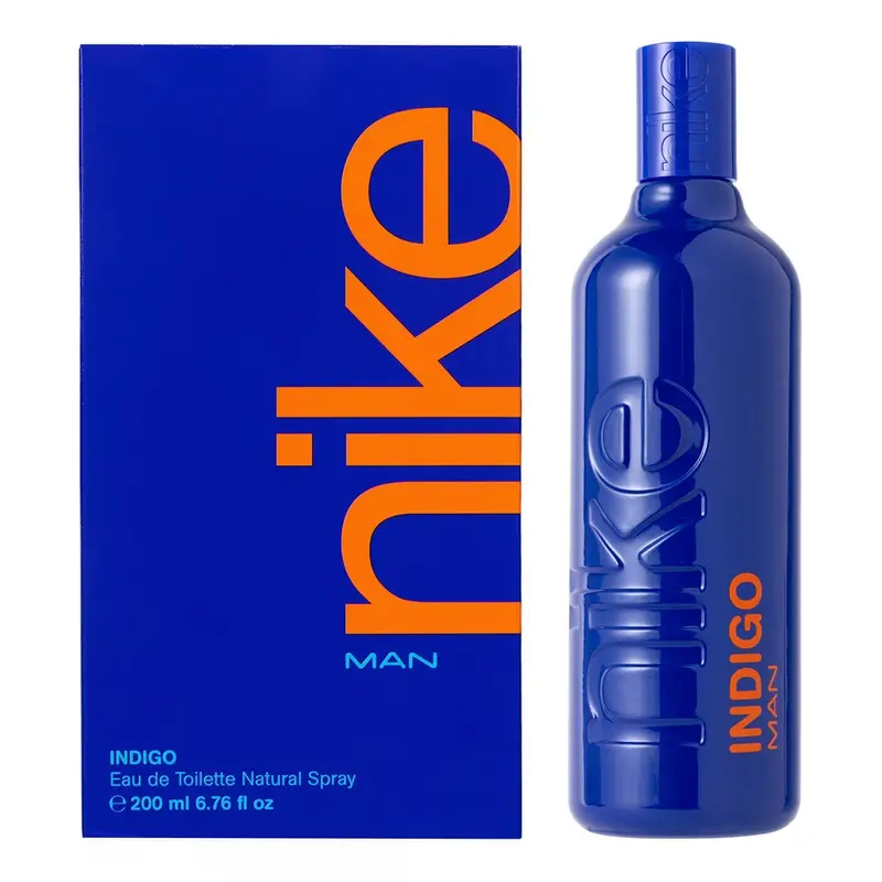 Nike Indigo Man Eau de toilette — embalagem e produto