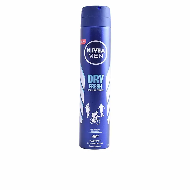 NIVEA MEN DRY IMPACT FRESH desodorante vaporizador Desodorante — embalagem e produto