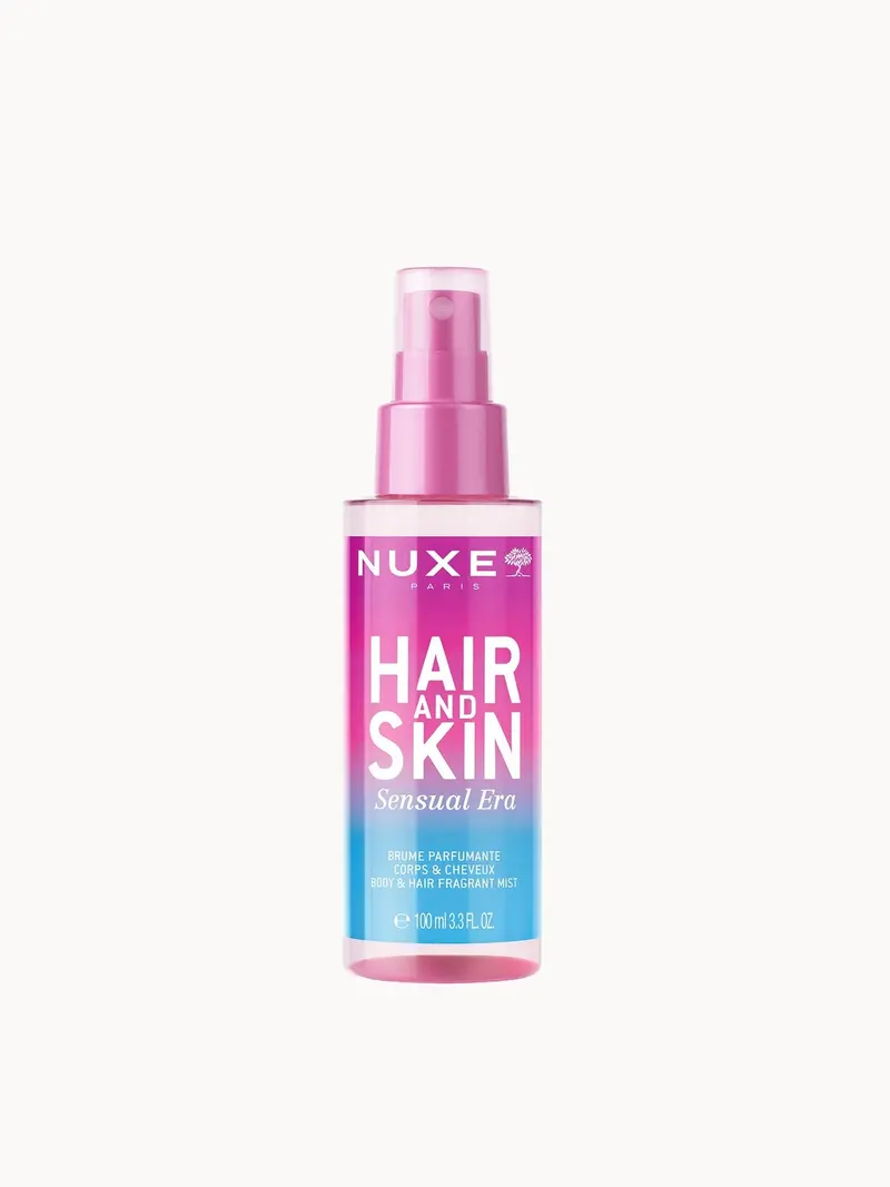 NUXE Hair & Skin Sensual Era Body and Hair Fragrant Mist 100ml Nuxe — embalagem e produto