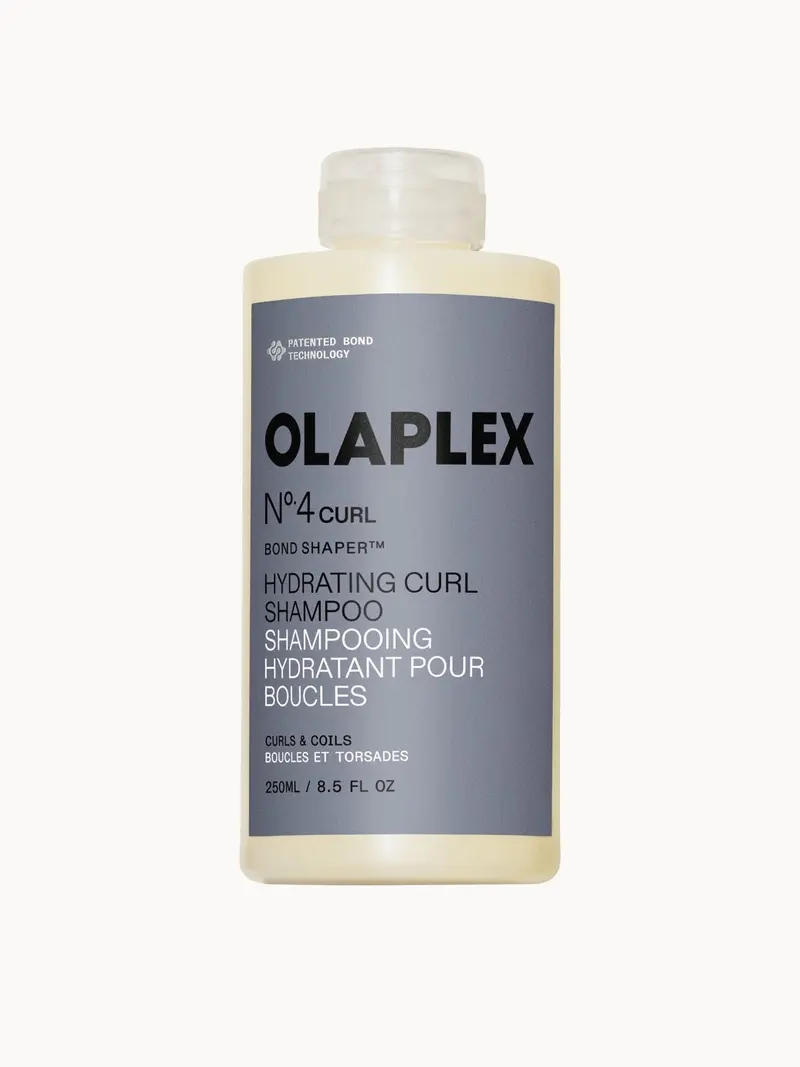 Olaplex No.4 Curl Hydrating Curl Shampoo Olaplex — embalagem e produto