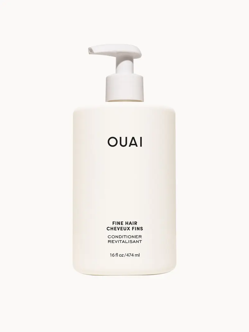 OUAI Fine Conditioner with Pump - Jumbo Size OUAI — embalagem e produto