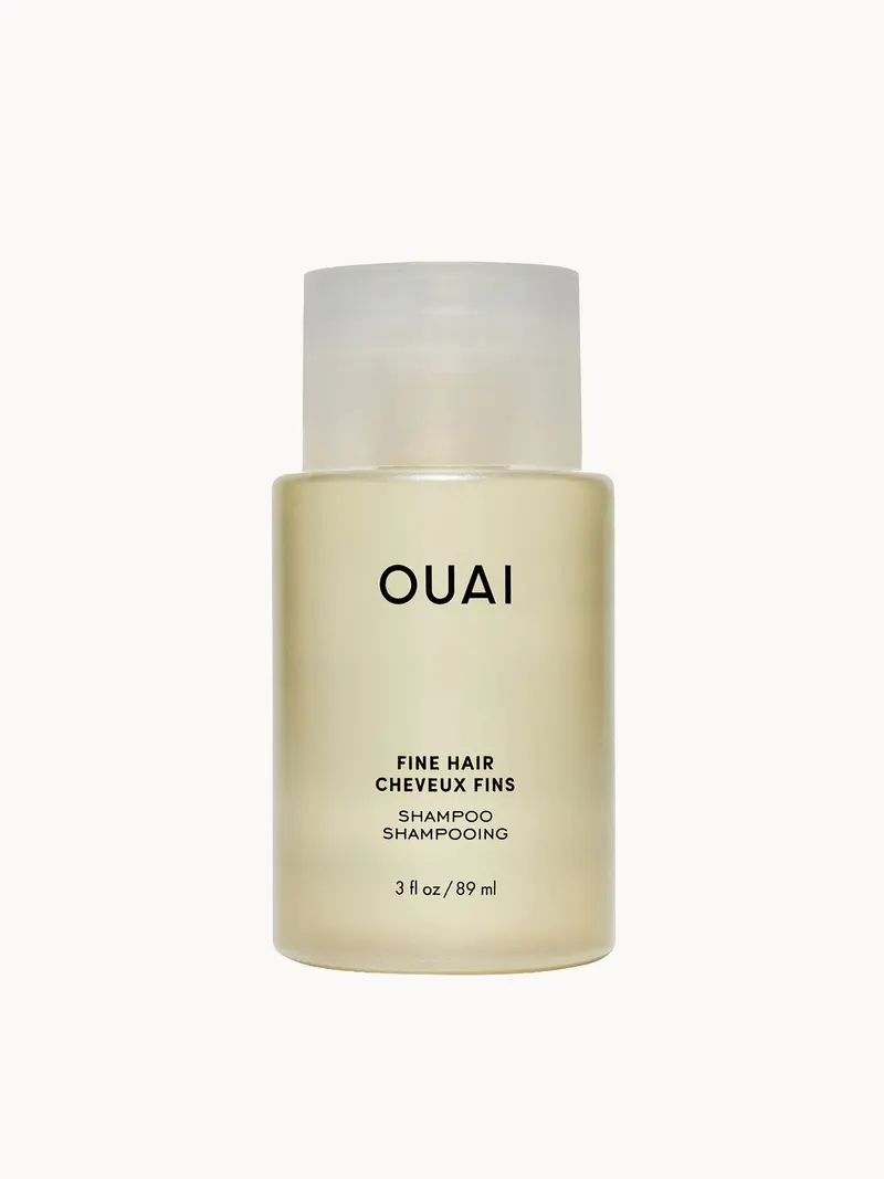 OUAI Fine Hair Shampoo 300ml OUAI — embalagem e produto