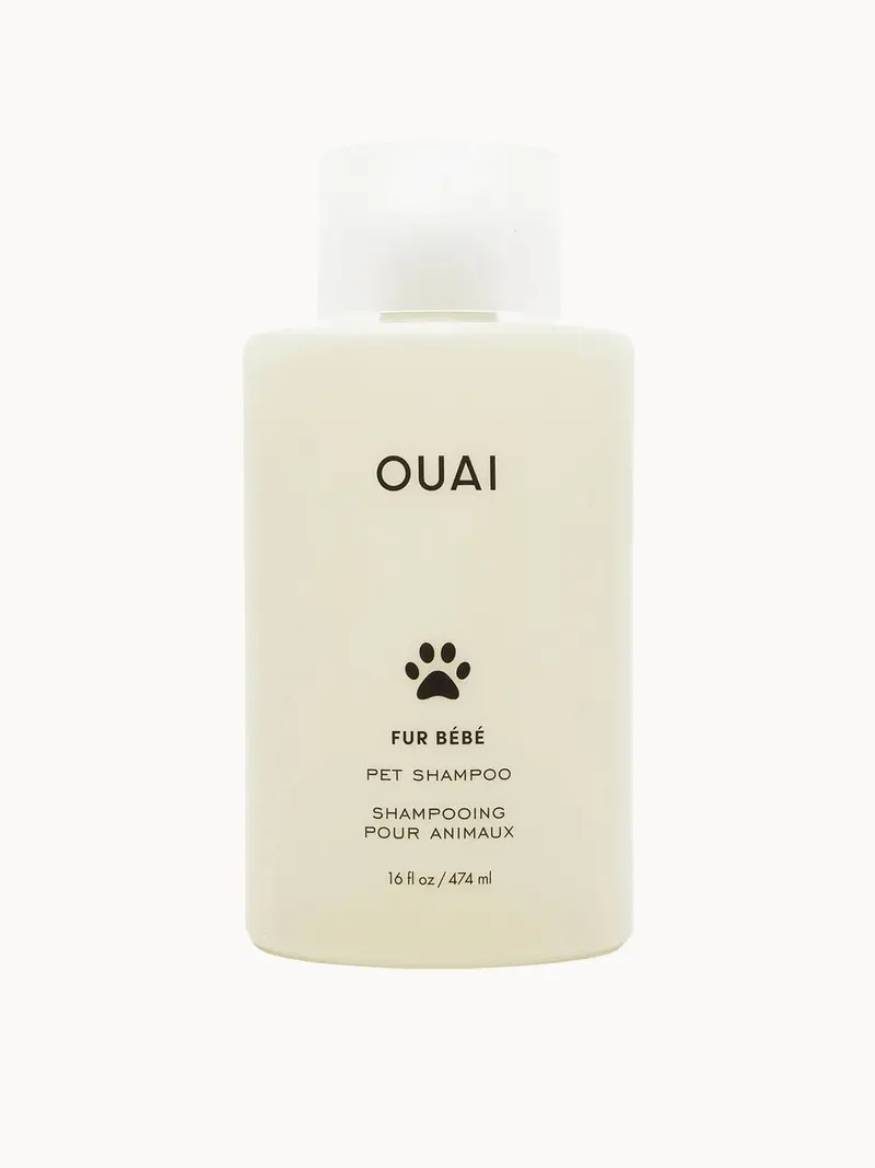 OUAI Fur Bébé Pet Shampoo 474ml OUAI — embalagem e produto