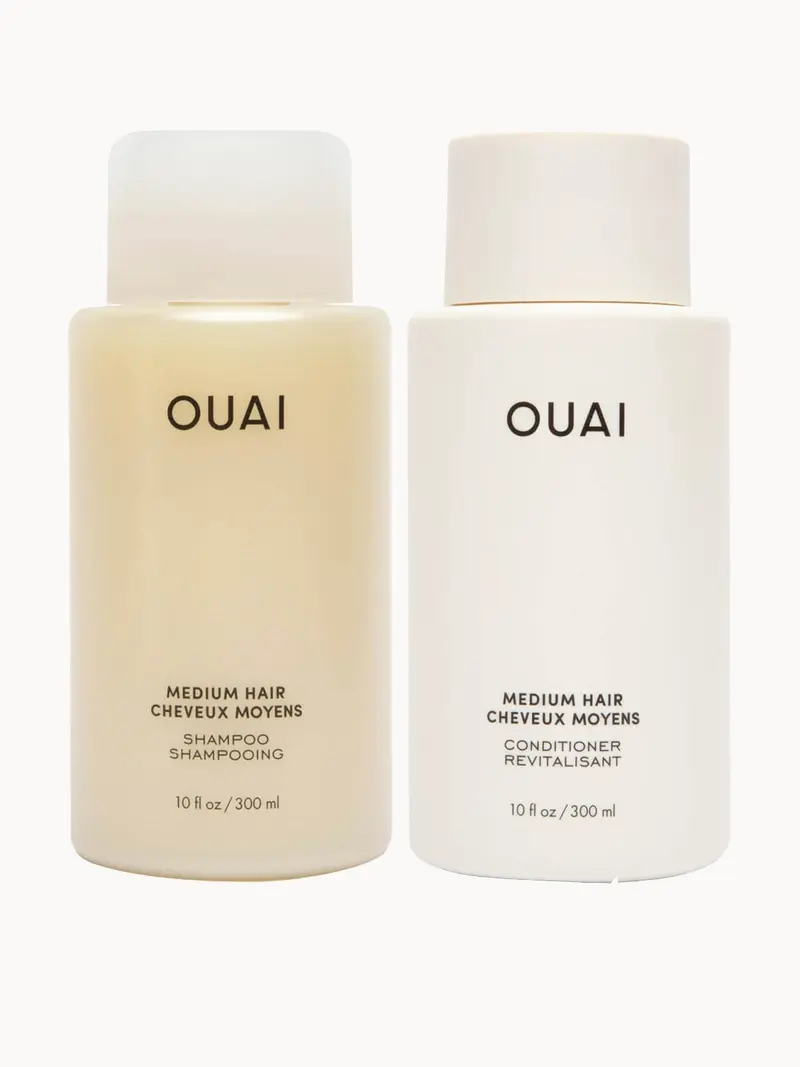 OUAI Medium Hair Bundle OUAI — embalagem e produto