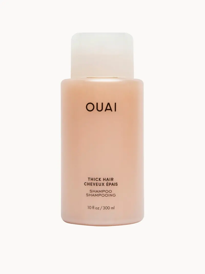 OUAI Thick Hair Shampoo 300ml OUAI — embalagem e produto