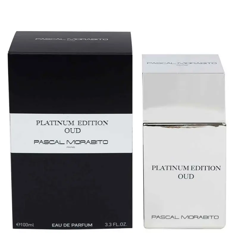 Pascal Morabito Edition Platinum Oud Eau de Parfum — embalagem e produto