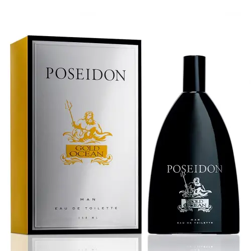 Poseidon Gold Ocean Eau de toilette — embalagem e produto