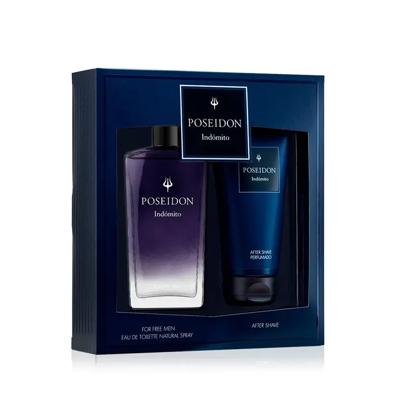 Poseidon Pack Indómito Gift Set — embalagem e produto
