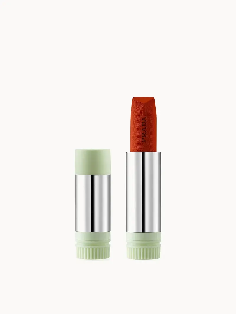 Prada Hyper Matte Rouge Lipstick Refill 3.8g (Various Shades) Prada — embalagem e produto