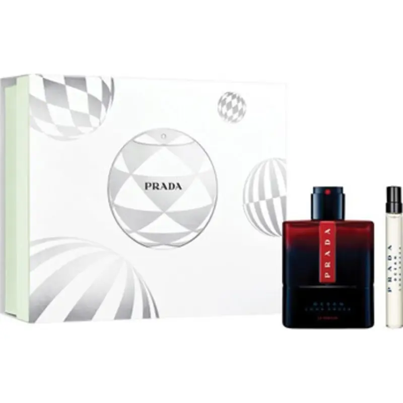 Prada Luna Rossa Gift Set — embalagem e produto